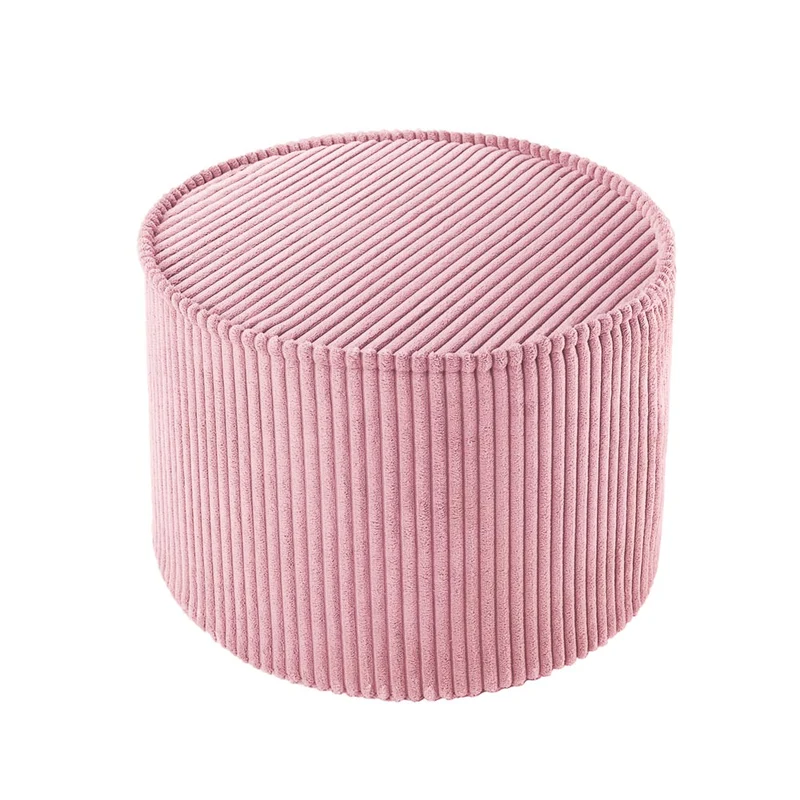 Pouf aus Kordsamt