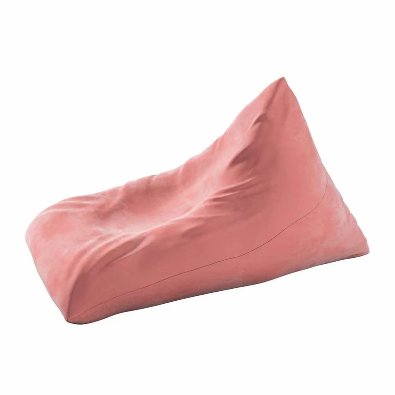 Sitzsack Relaxy aus Samt 140 x 100 cm