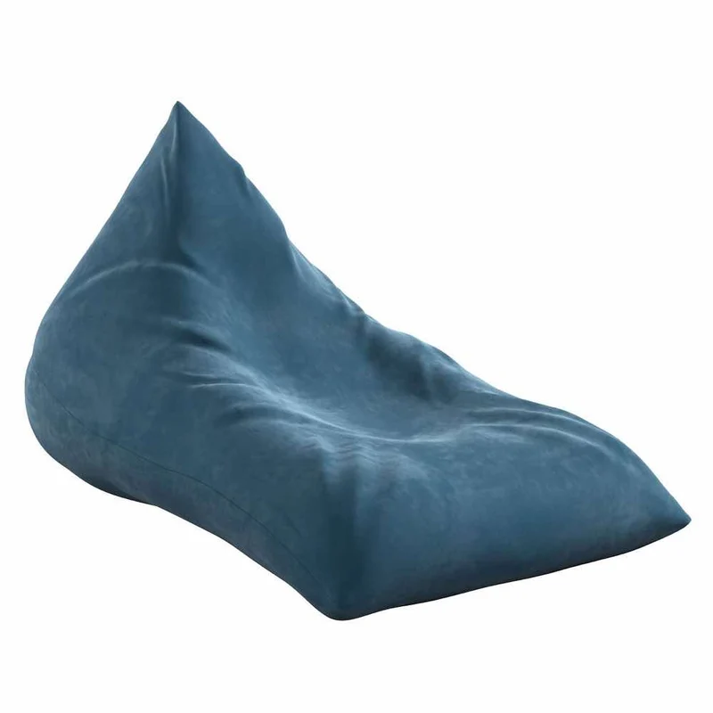 Sitzsack Relaxy aus Samt 140 x 100 cm