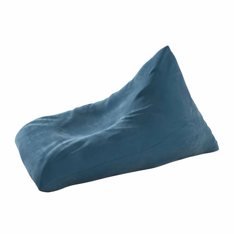 Sitzsack Relaxy aus Samt 140 x 100 cm