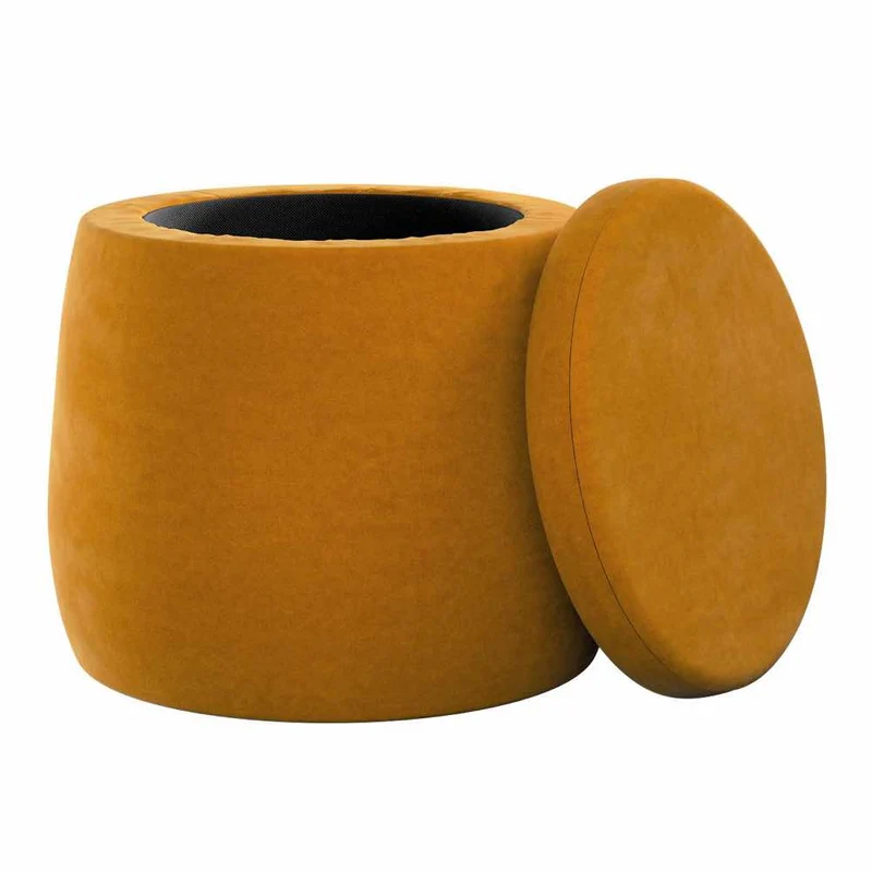 Pouf mit Stauraum Candy Jar aus Samt 40 cm