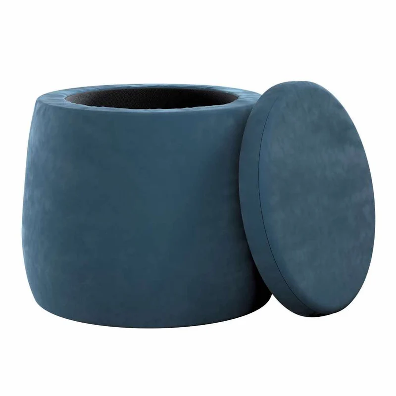 Pouf mit Stauraum Candy Jar aus Samt 40 cm