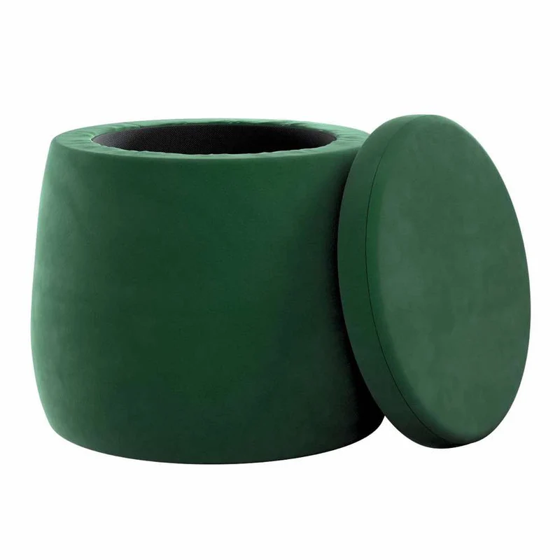 Pouf mit Stauraum Candy Jar aus Samt 40 cm