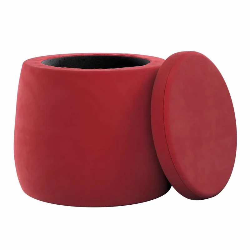 Pouf mit Stauraum Candy Jar aus Samt 40 cm