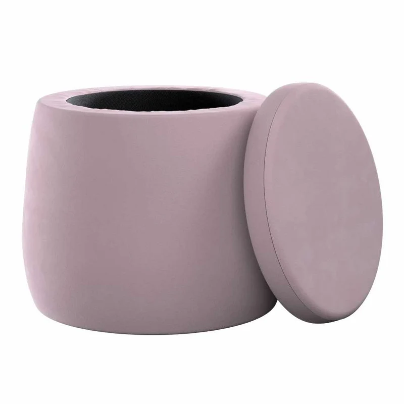 Pouf mit Stauraum Candy Jar aus Samt 40 cm