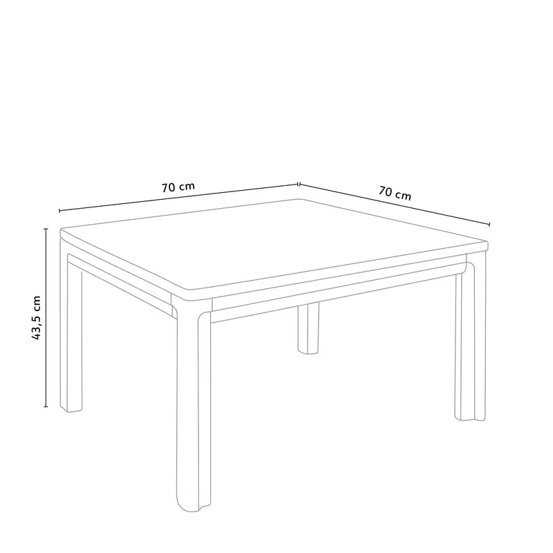 New Carver 70 x 70 cm