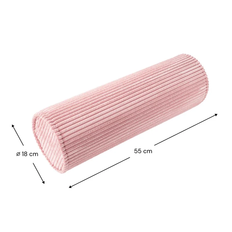 Rollenkissen aus Kordsamt