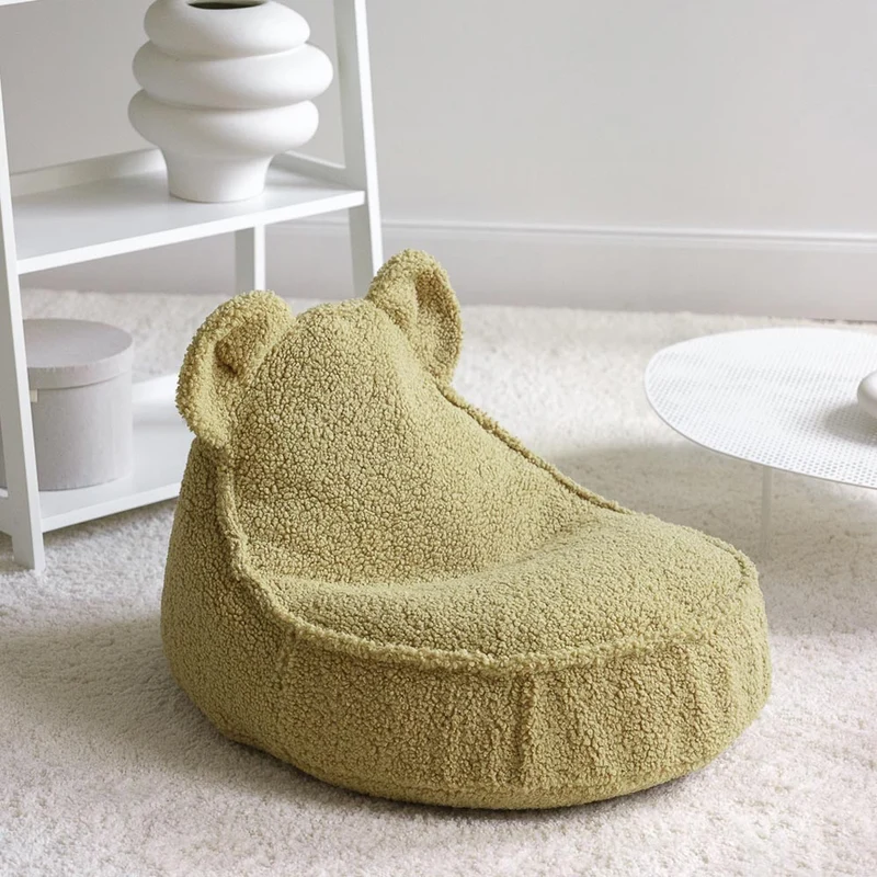 Beanbag Bär aus Teddy-Stoff