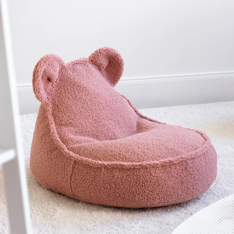 Beanbag Bär aus Teddy-Stoff