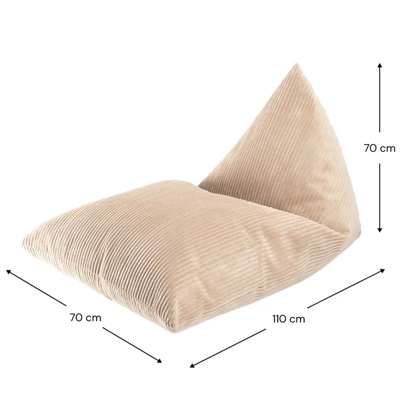 Sitzsack Lounger Kordsamt