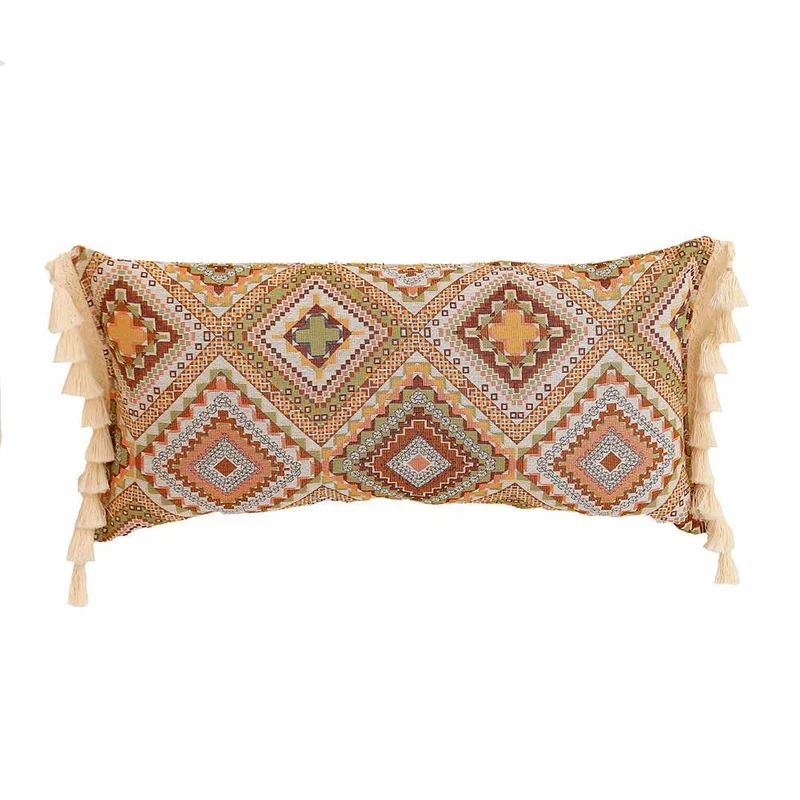 Boho Tribe Kissen mit Fransen