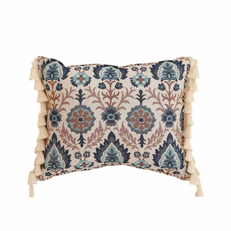 Boho Tribe Kissen mit Fransen