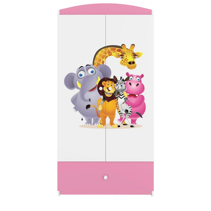 Kleiderschrank für Kinder Sweetdreams, Zoo Motiv