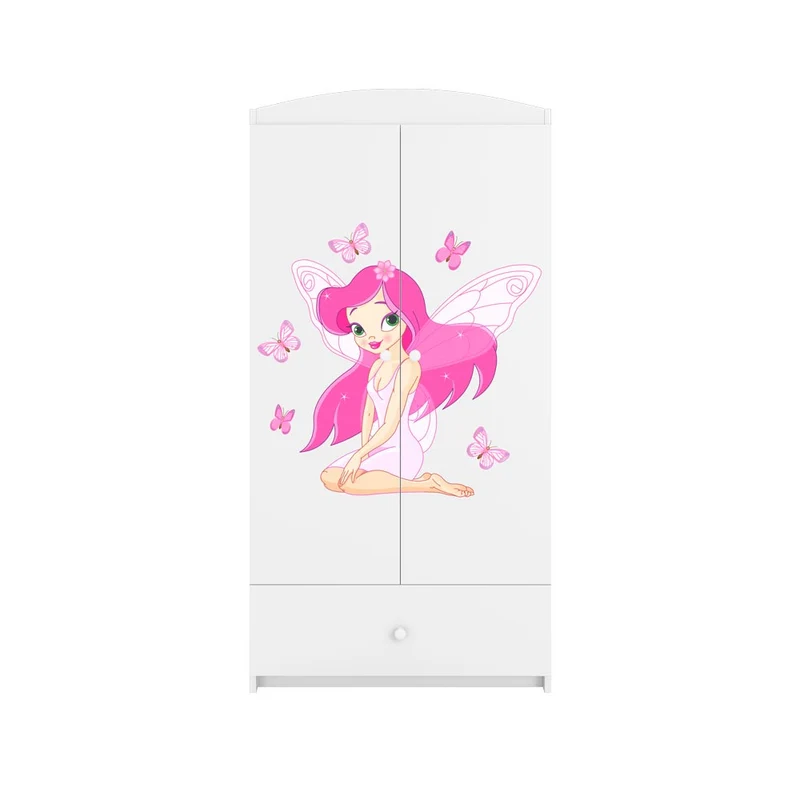 Kleiderschrank für Kinder Sweetdreams, Schmetterlings-Fee Motiv