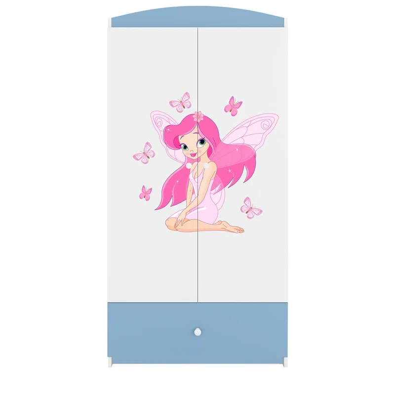 Kleiderschrank für Kinder Sweetdreams, Schmetterlings-Fee Motiv