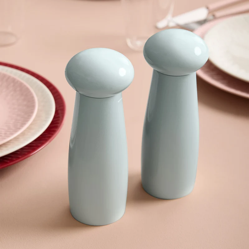 Konfetti-Mühle H18 cm aqua