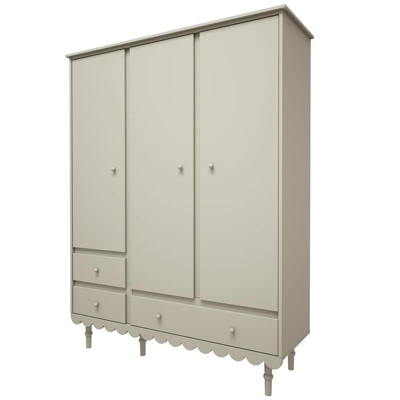 Kleiderschrank BaBu 3-Türig