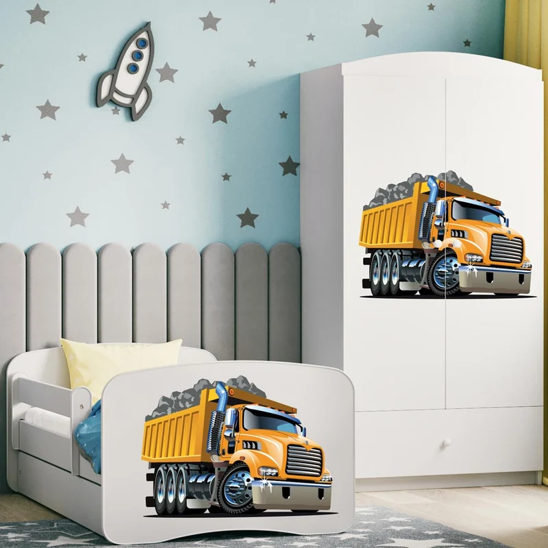 Kleiderschrank für Kinder Sweetdreams, LKW Motiv