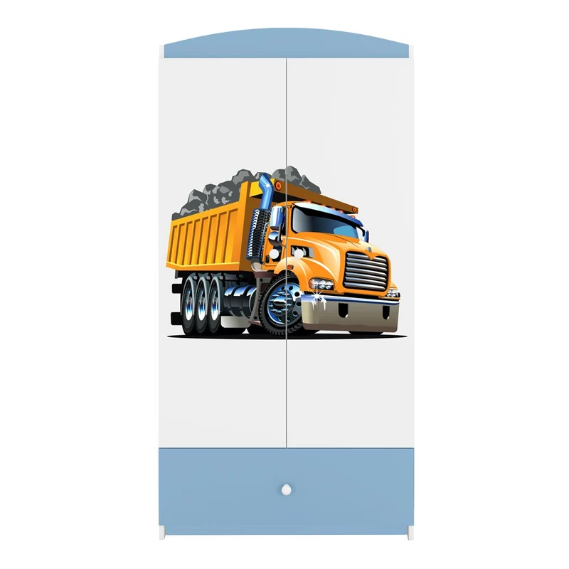 Kleiderschrank für Kinder Sweetdreams, LKW Motiv
