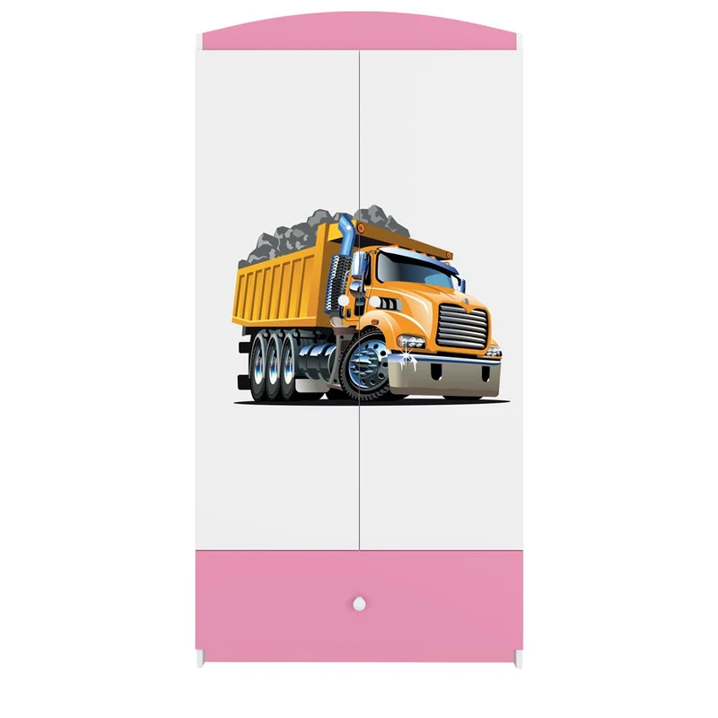 Kleiderschrank für Kinder Sweetdreams, LKW Motiv