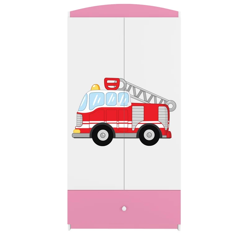 Kleiderschrank für Kinder Sweetdreams, Feuerwehr Motiv