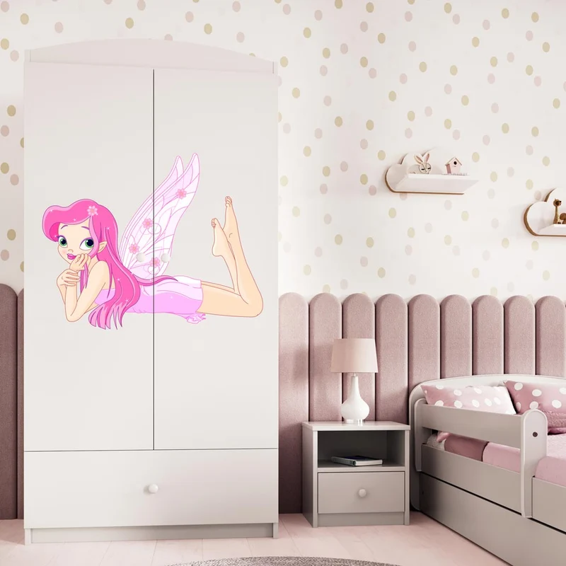 Kleiderschrank für Kinder Sweetdreams, Fee Motiv