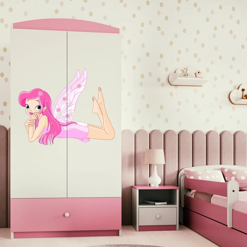 Kleiderschrank für Kinder Sweetdreams, Fee Motiv