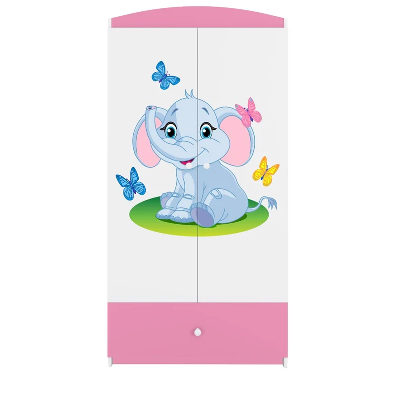 Kleiderschrank für Kinder Sweetdreams, Elefant Motiv