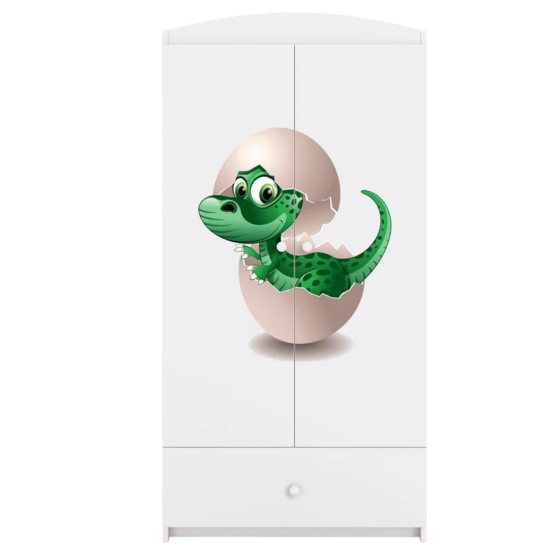 Kleiderschrank für Kinder Sweetdreams, Dino Motiv