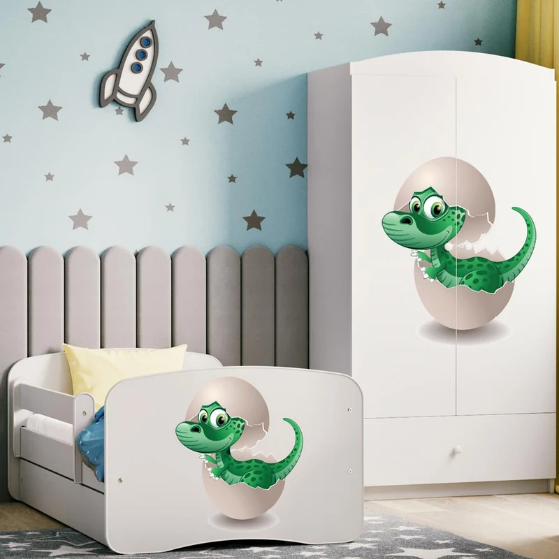 Kleiderschrank für Kinder Sweetdreams, Dino Motiv