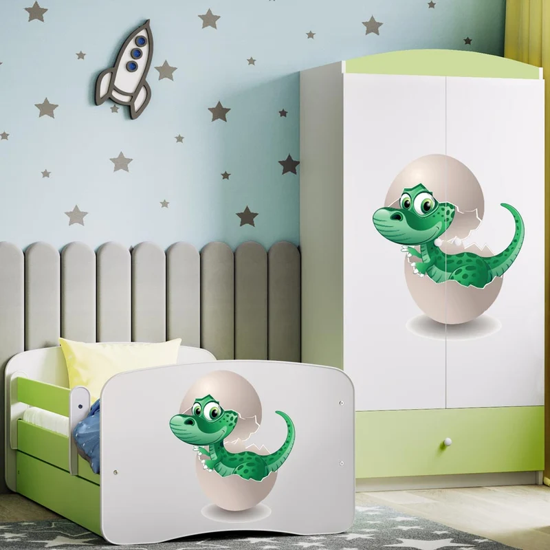 Kleiderschrank für Kinder Sweetdreams, Dino Motiv