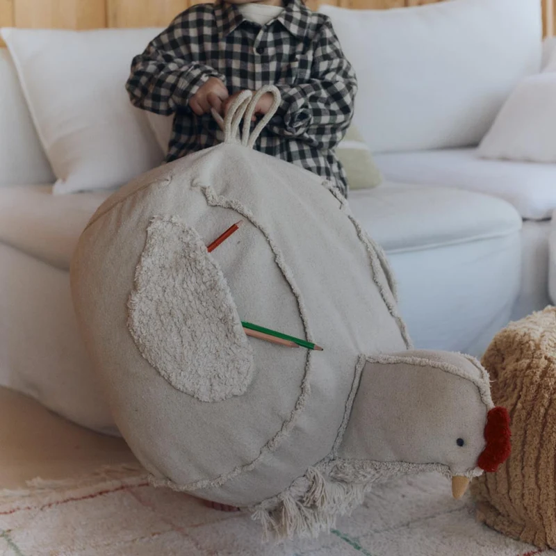 Pouf Huhn