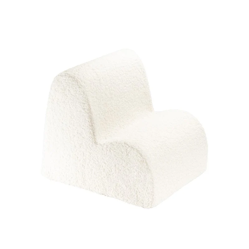 Sessel Wolke aus Teddy-Stoff