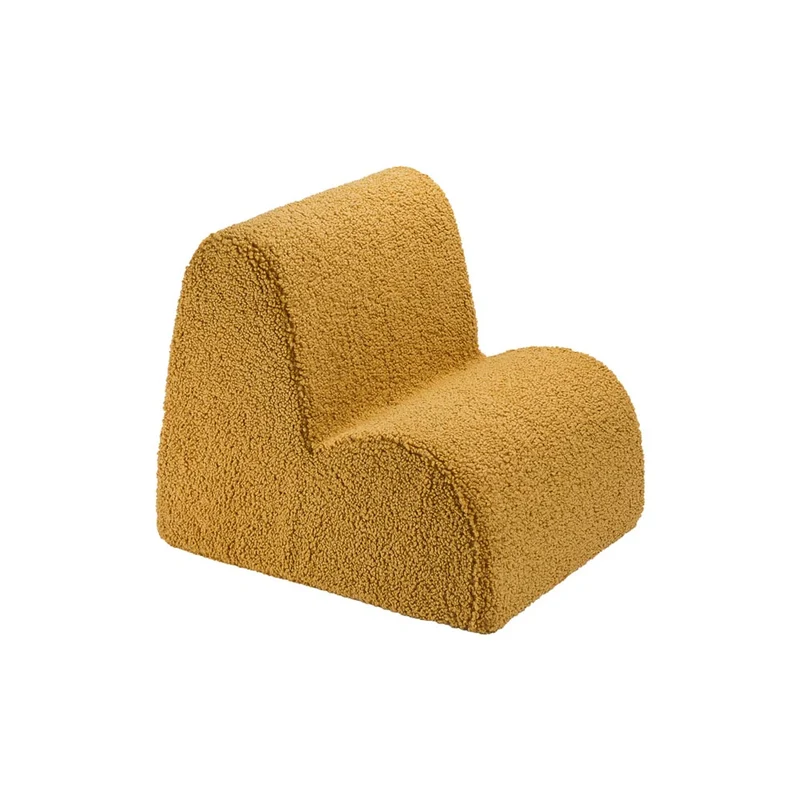 Sessel Wolke aus Teddy-Stoff