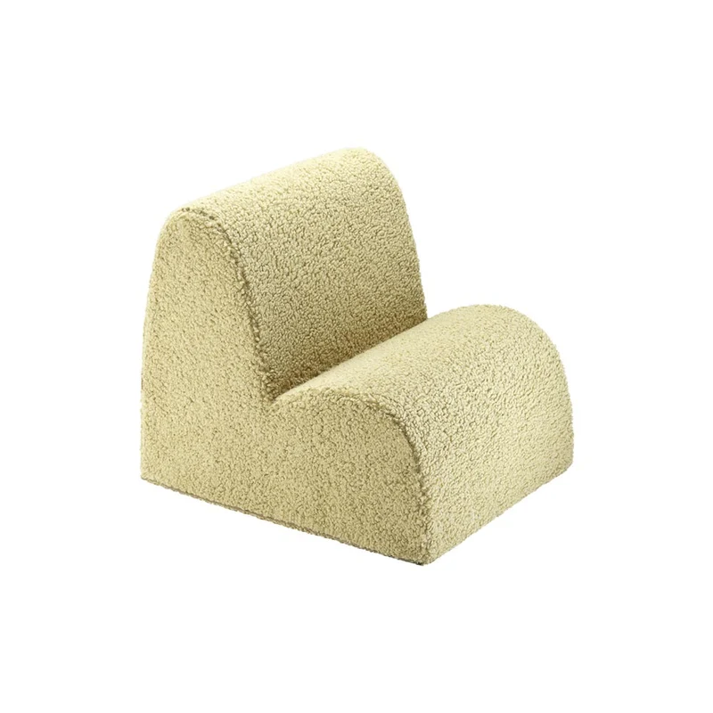 Sessel Wolke aus Teddy-Stoff