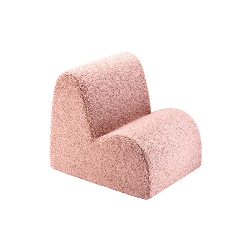Sessel Wolke aus Teddy-Stoff