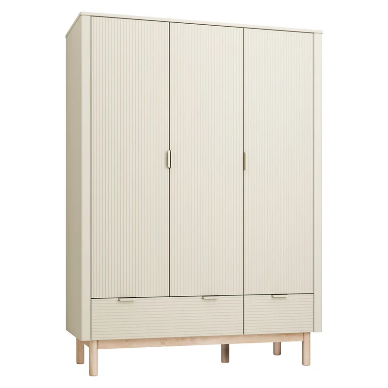 Kleiderschrank Miloo 3-Türig