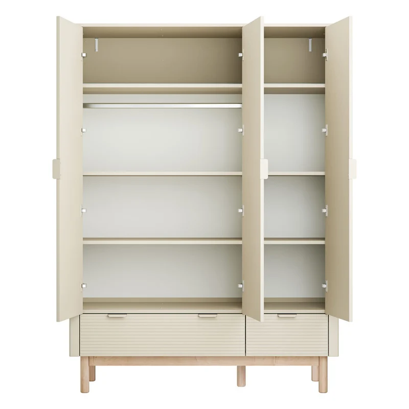 Kleiderschrank Miloo 3-Türig