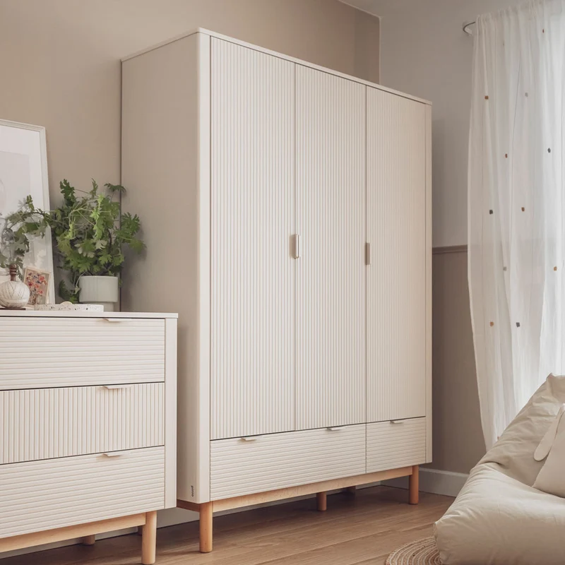 Kleiderschrank Miloo 3-Türig