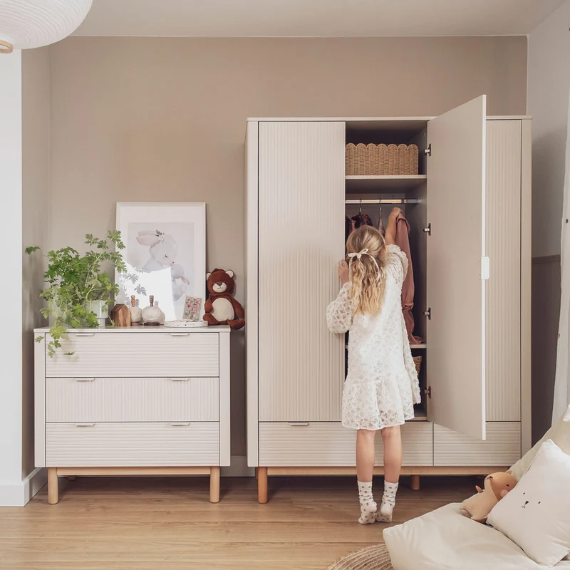 Kleiderschrank Miloo 3-Türig
