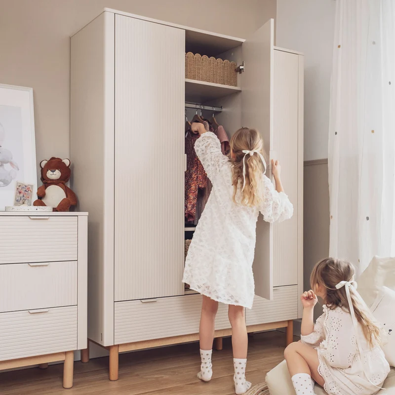 Kleiderschrank Miloo 3-Türig