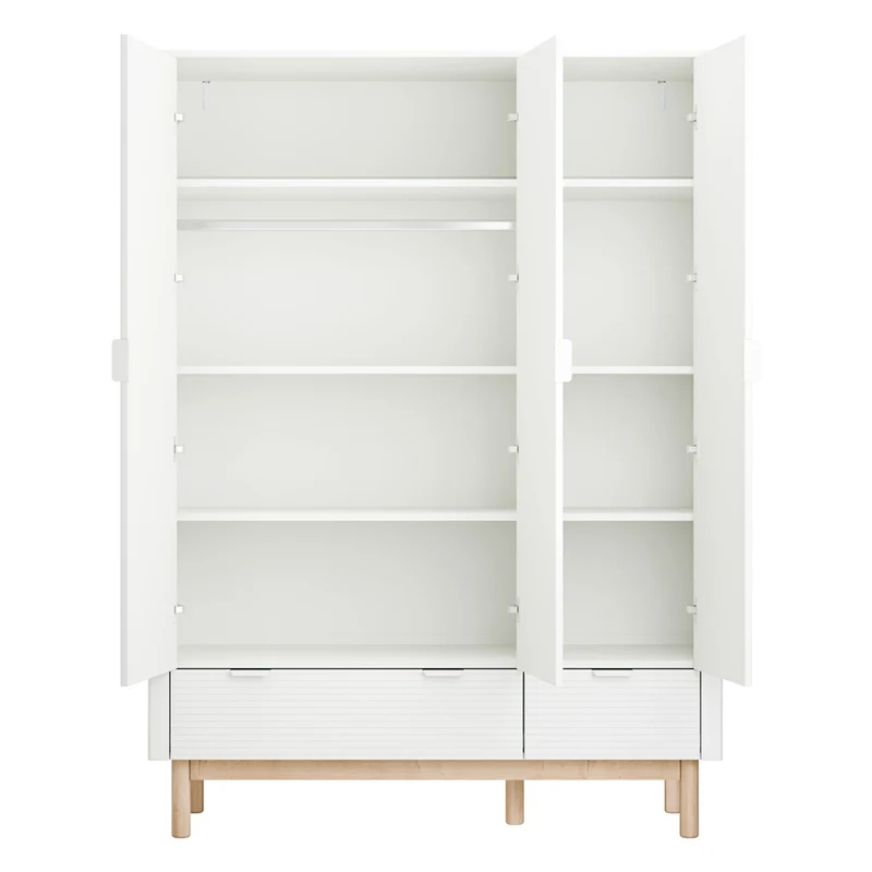 Kleiderschrank Miloo 3-Türig
