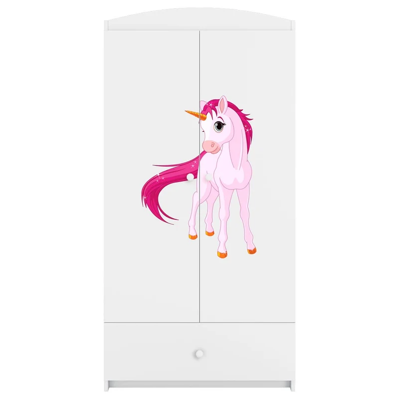 Kleiderschrank für Kinder Sweetdreams, Einhorn Motiv