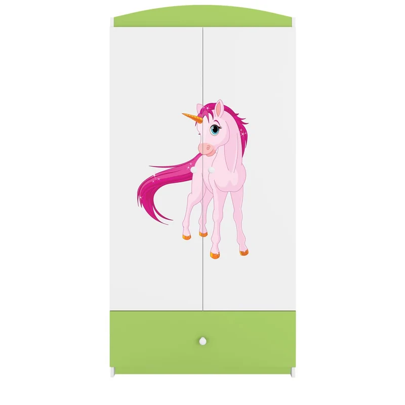 Kleiderschrank für Kinder Sweetdreams, Einhorn Motiv