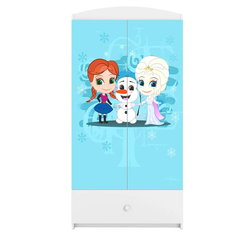Kleiderschrank für Kinder Sweetdreams, Eiskönigin Motiv
