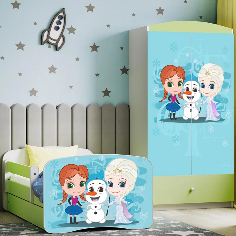 Kleiderschrank für Kinder Sweetdreams, Eiskönigin Motiv