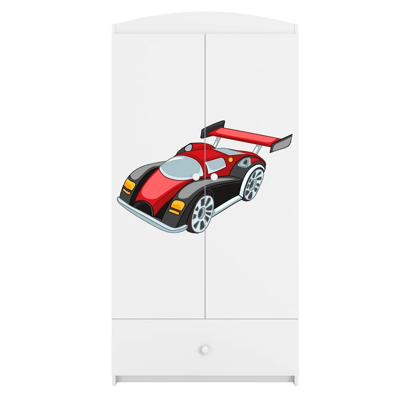 Kleiderschrank für Kinder Sweetdreams, Auto Motiv