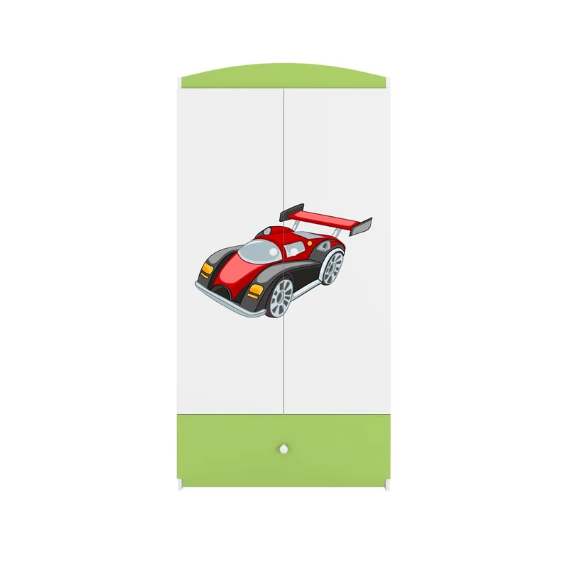 Kleiderschrank für Kinder Sweetdreams, Auto Motiv