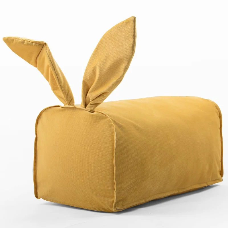 Sitzsack in Hasenoptik
