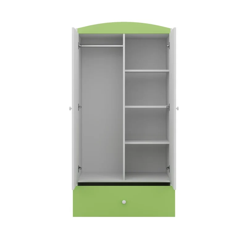 Kleiderschrank für Kinder Sweetdreams, Bagger Motiv